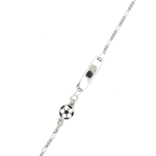 Elegant football bracelet