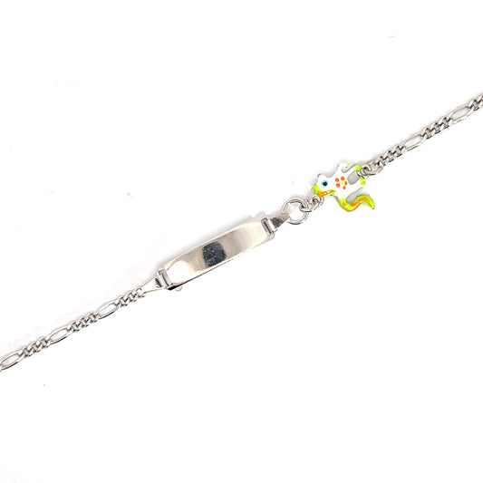 Elegantes Kinderarmband mit Einhorn-Charm