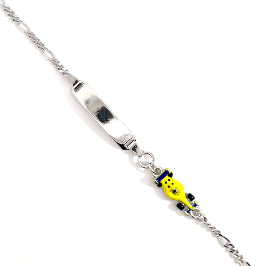 Elegantes Armband mit Rennwagen