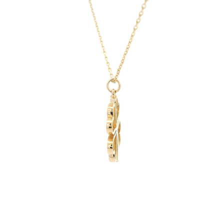 Eleganter Kleeblatt-Anhänger