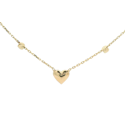 Elegante Halskette mit Herz-Anhänger