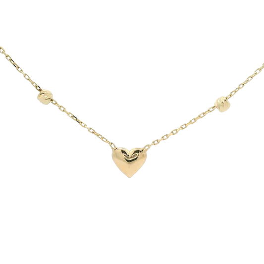 Elegante Halskette mit Herz-Anhänger