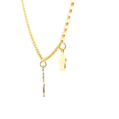 Elegante Ballerina-Halskette