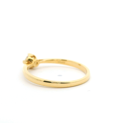 Eleganter Verlobungsring  aus Gold