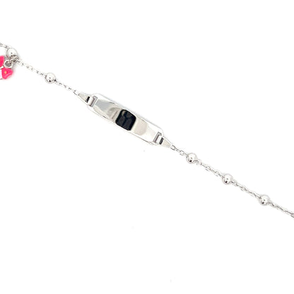 Elegantes Silberarmband mit Schmetterlings-Charme