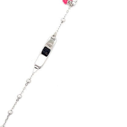 Elegantes Silberarmband mit Schmetterlings-Charme