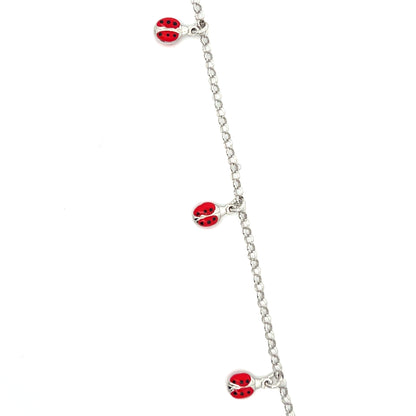 Charmantes Marienkäfer- Armband