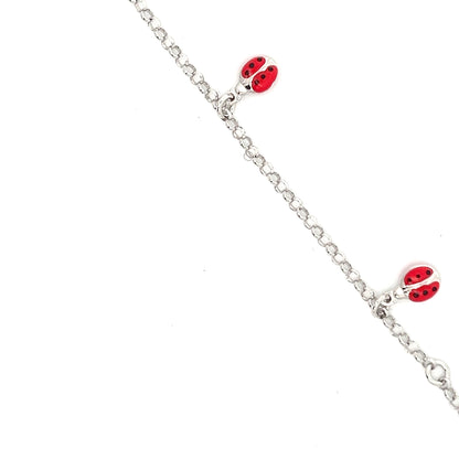 Charmantes Marienkäfer- Armband