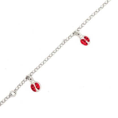 Charmantes Marienkäfer- Armband