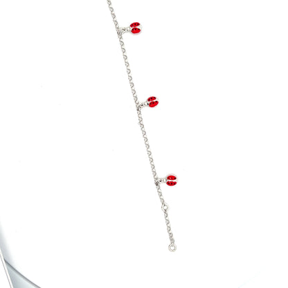 Charmantes Marienkäfer- Armband