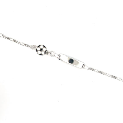 Elegantes Fußball-Armband
