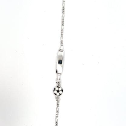 Elegantes Fußball-Armband