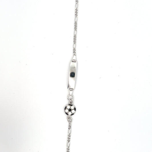 Elegantes Fußball-Armband