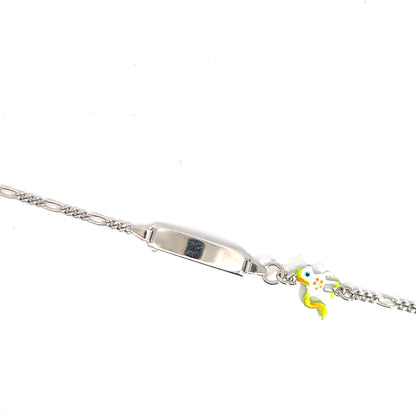 Elegantes Kinderarmband mit Einhorn-Charm