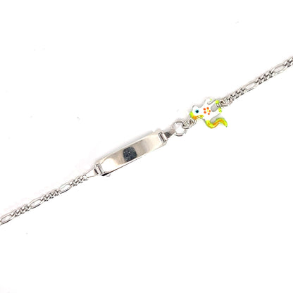 Elegantes Kinderarmband mit Einhorn-Charm