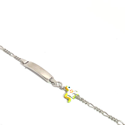 Elegantes Kinderarmband mit Einhorn-Charm