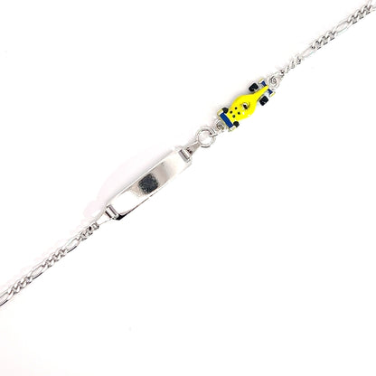 Elegantes Armband mit Rennwagen