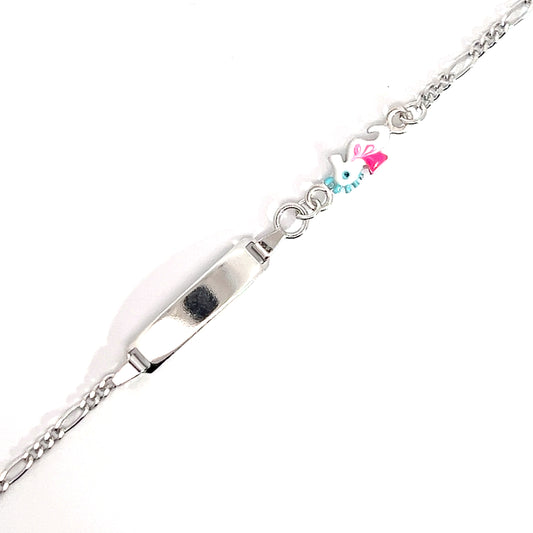 Elegantes Silberarmband mit Charm