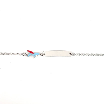 Elegantes Armband mit Flugzeugmotiv