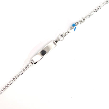 Elegantes Silberarmband mit einem Fussballschuh