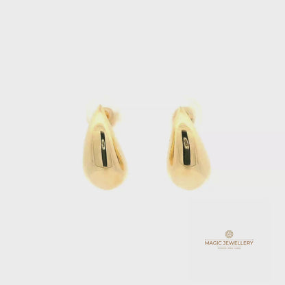 Elegante 585er Goldohrringe