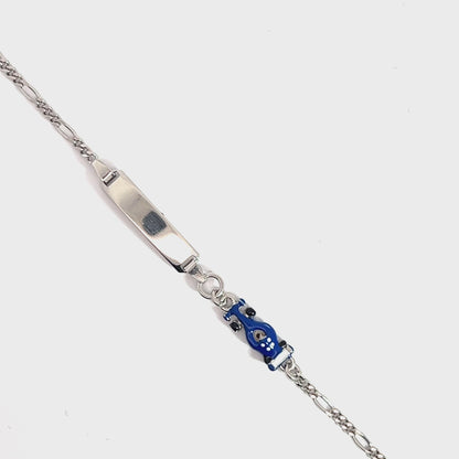 Elegantes Silberarmband mit Charme