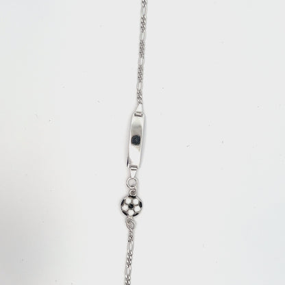 Elegantes Fußball-Armband