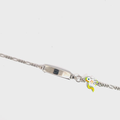 Elegantes Kinderarmband mit Einhorn-Charm