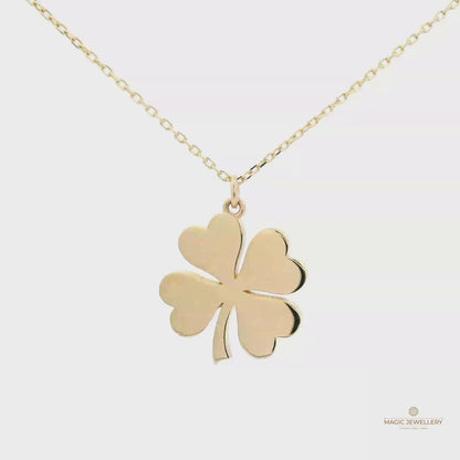 Eleganter Kleeblatt-Anhänger