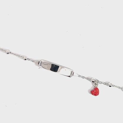 Elegantes Armband mit Herzanhänger