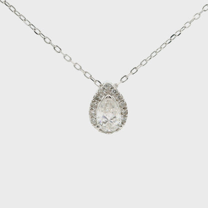 Elegante Tropfen-Halskette